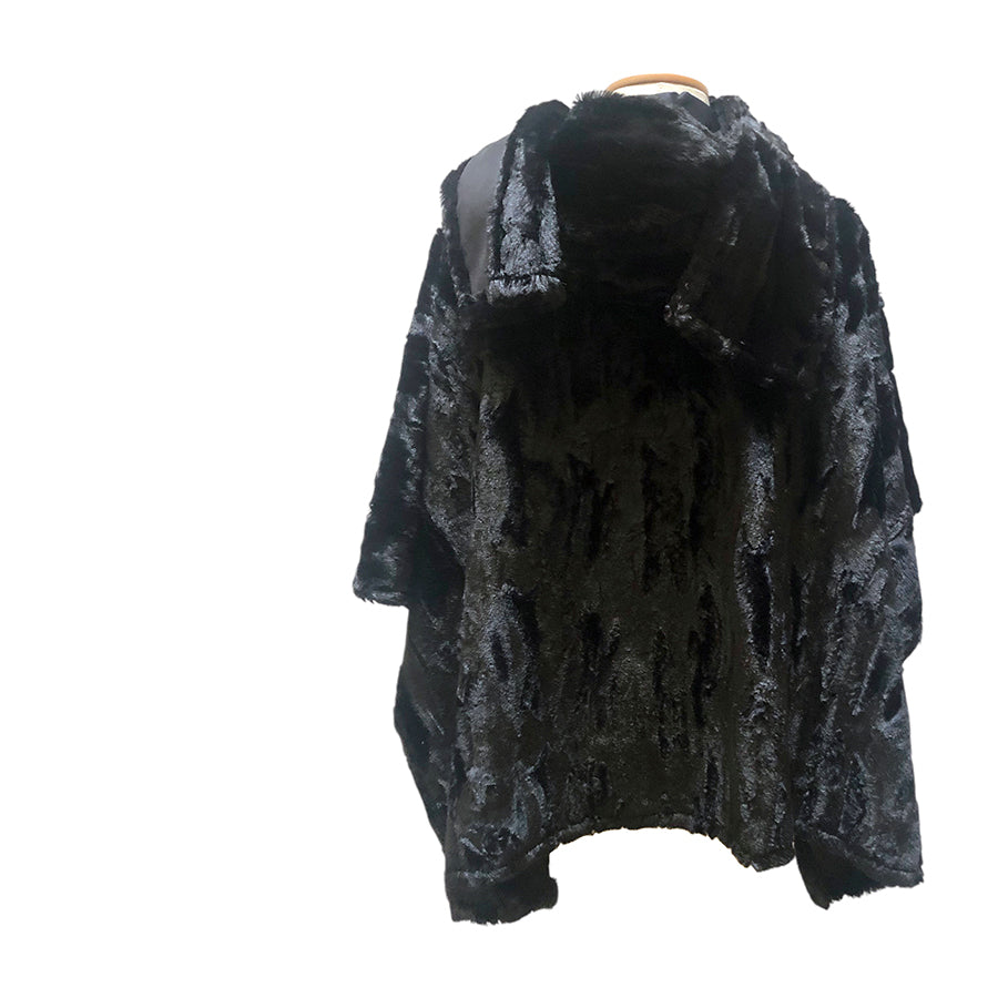 VINTAGE SARTORIALE Cappa in Ecopelliccia