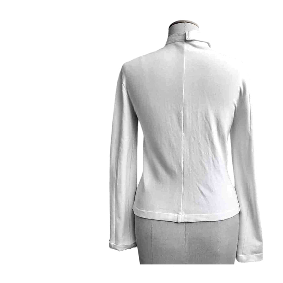 LIVIANA CONTI Giacca in Jersey e Ecopelle