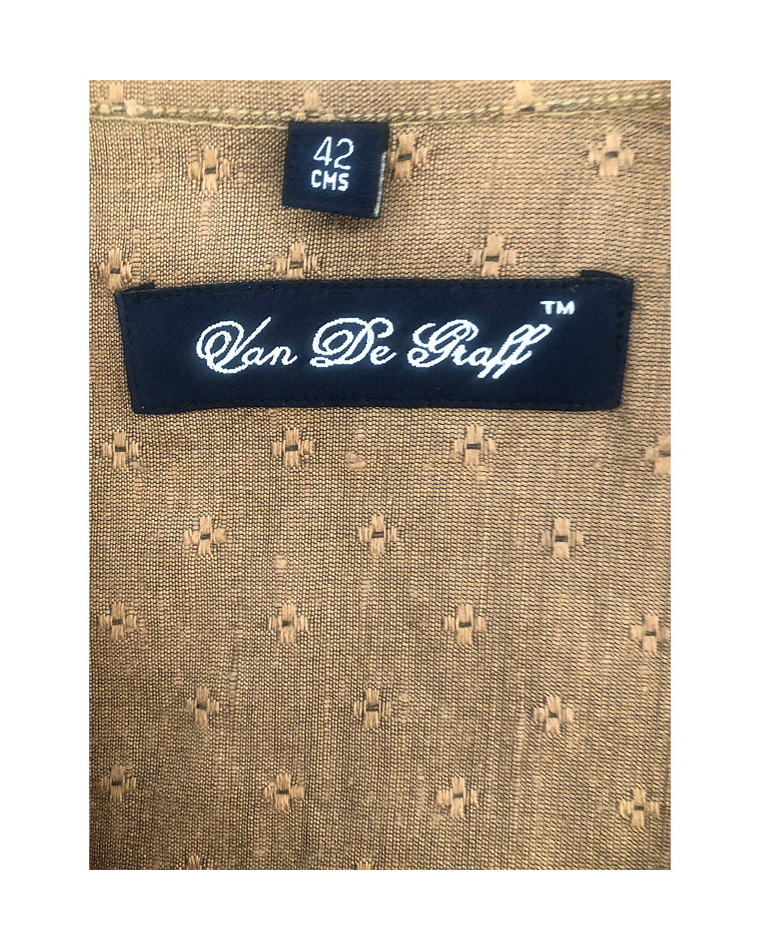 VAN DE GRAFF Cotton shirt