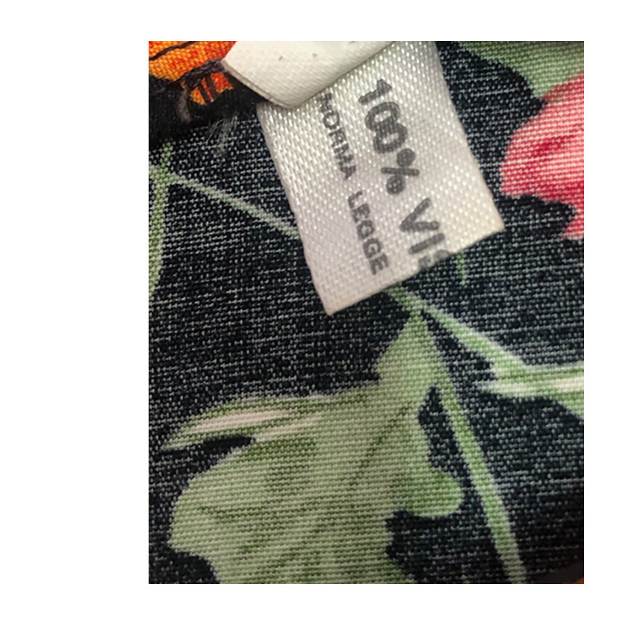 VINTAGE UNSIGNED Abito in Viscosa