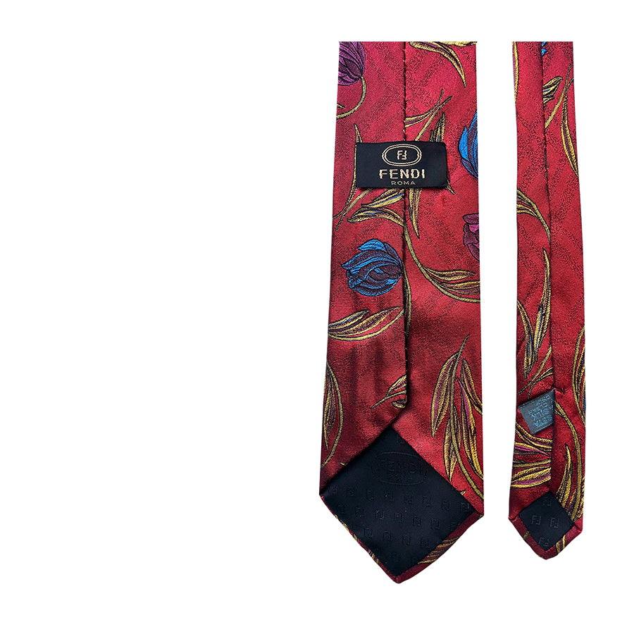 FENDI Cravatta in Seta Pura