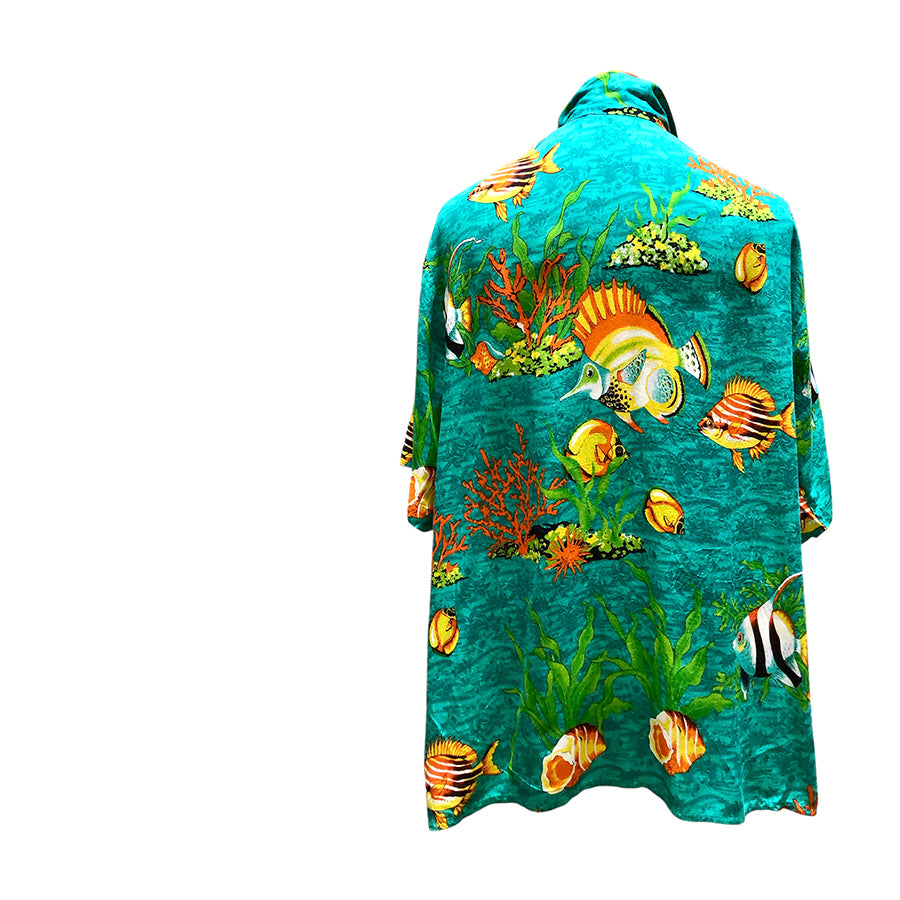 VINTAGE UNSIGNED Aloha Shirt