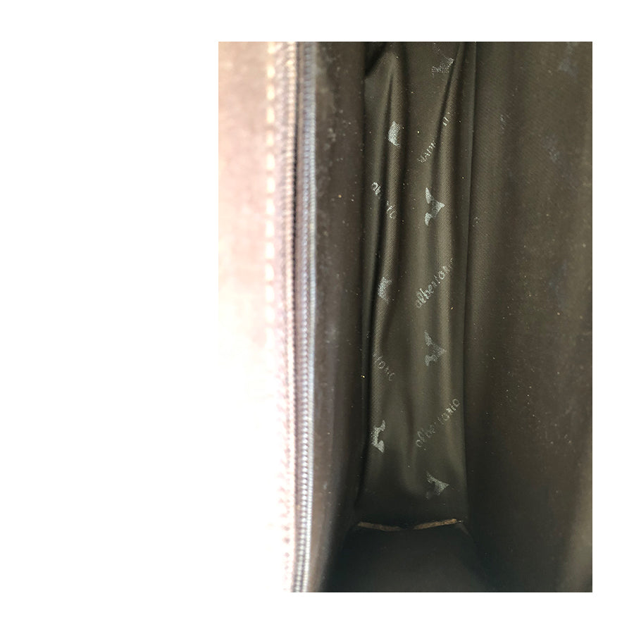 VINTAGE UNSIGNED Clutch in Tessuto