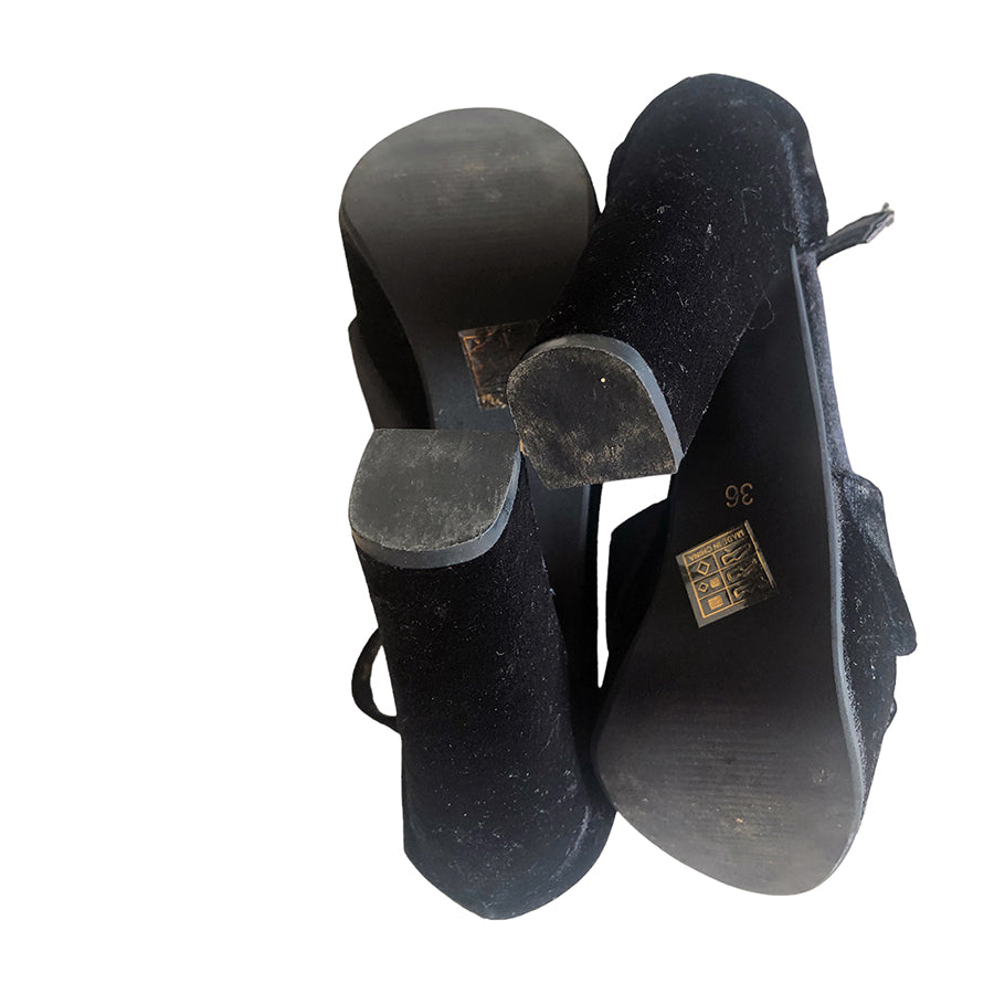 FERSINI Sandali con Plateau