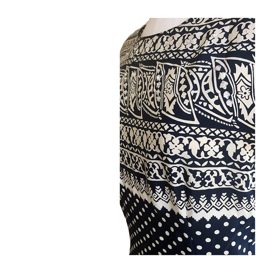 FIORELLA RUBINO & MILA SCHÖN Abito in Seta