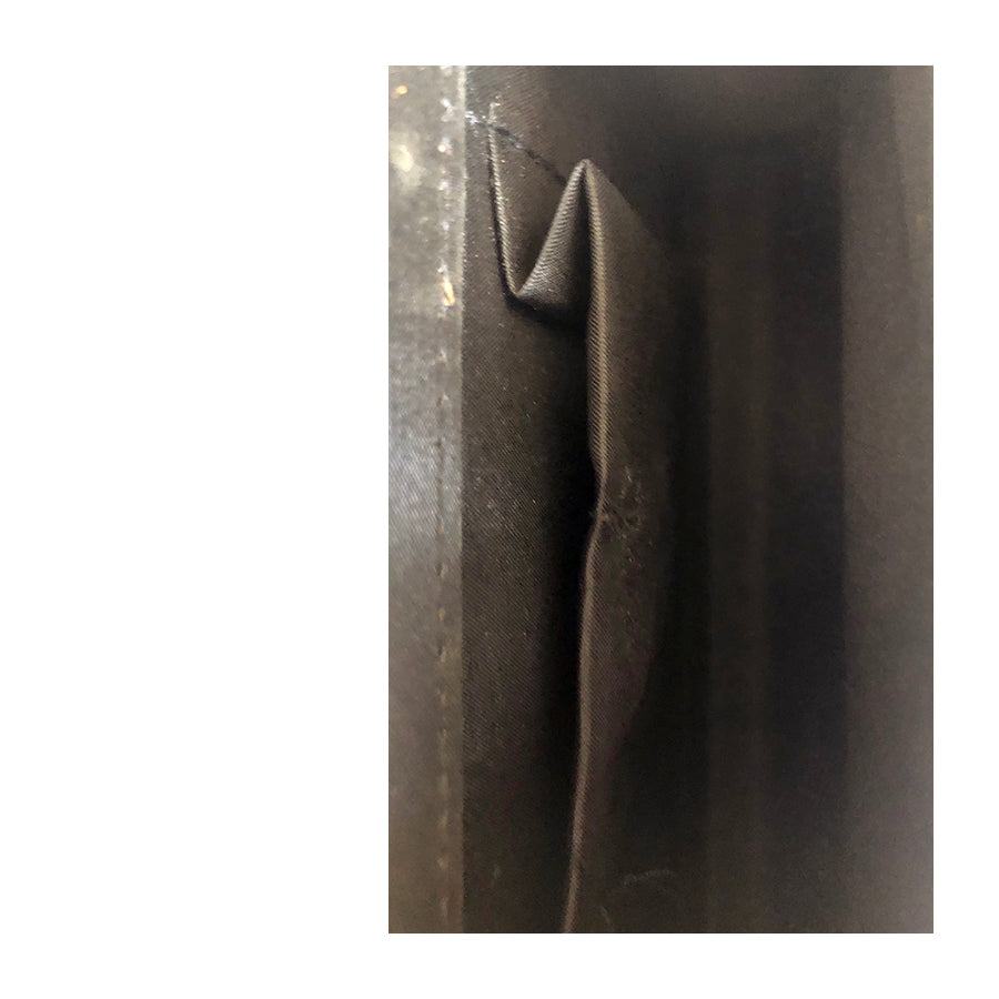 VINTAGE UNSIGNED Pochette con Catena