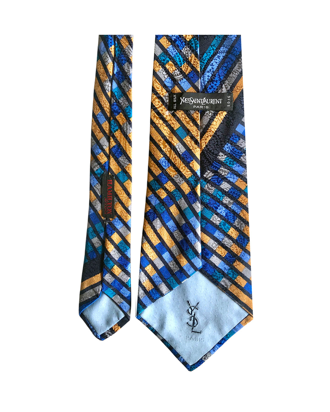 YVES SAINT LAURENT Cravatta in Seta Pura