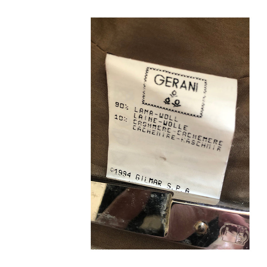GERANI Blazer in Lana e Cachemere