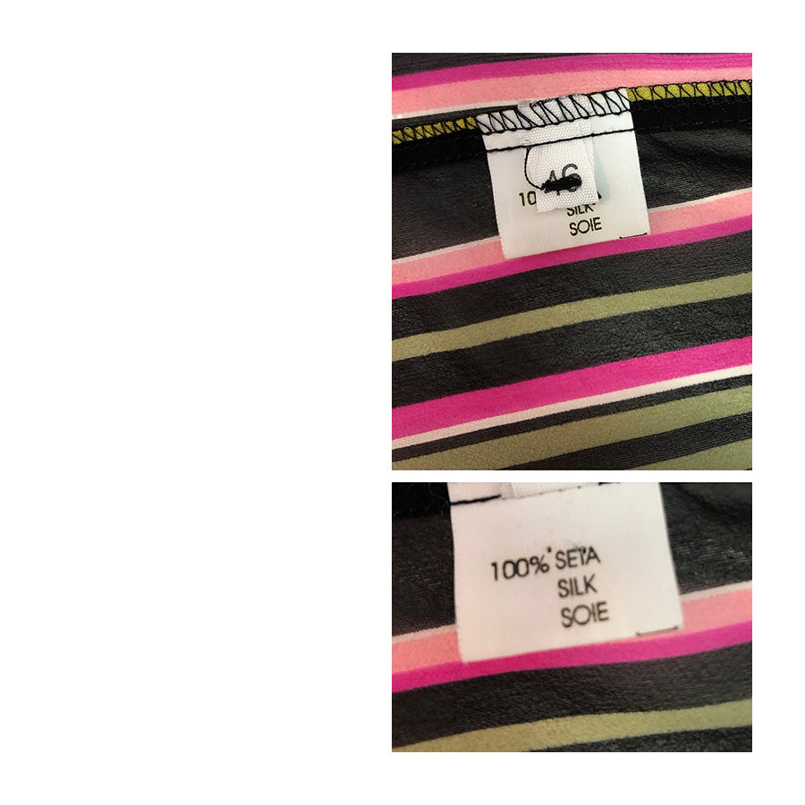 MARIA GRAZIA SEVERI Twin Set in Seta