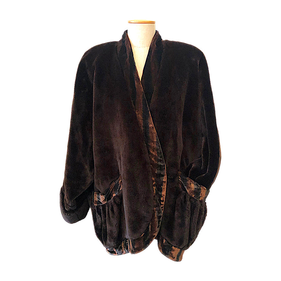 FENDI Giaccone in Ecopelliccia