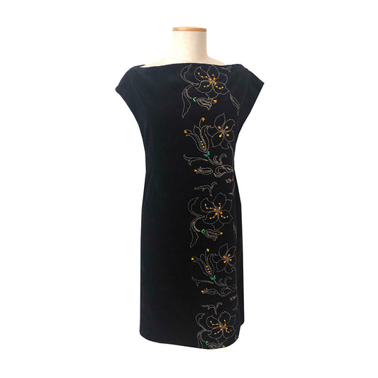 VINTAGE SARTORIALE Tubino in Velluto