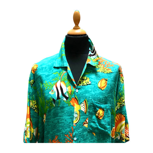 VINTAGE UNSIGNED Aloha Shirt