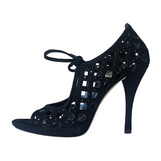 ETRE Décolleté in Camoscio