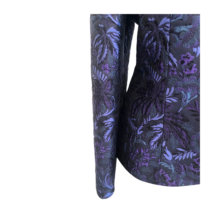 VINTAGE SARTORIALE Giacca Sartoriale in Tessuto Operato