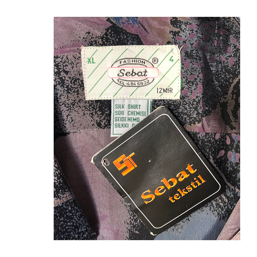 SEBAT Aloha Shirt in Seta