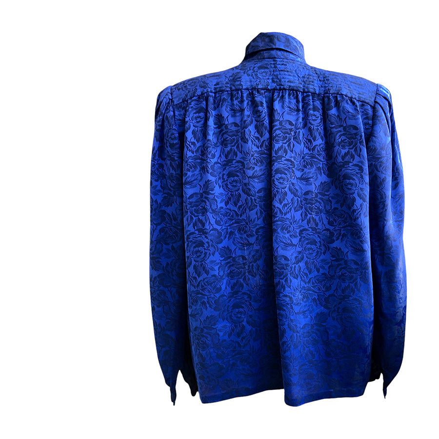 VINTAGE UNSIGNED Camicia in Seta