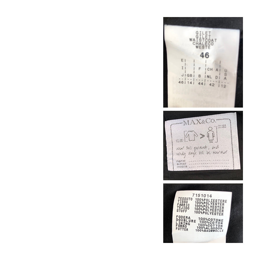 MAX & CO Smanicato in Tessuto Tecnico