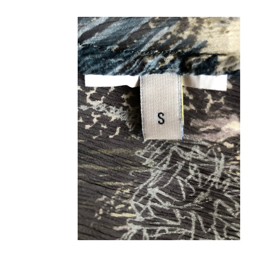 CERRUTI Blusa in Chiffon di Seta