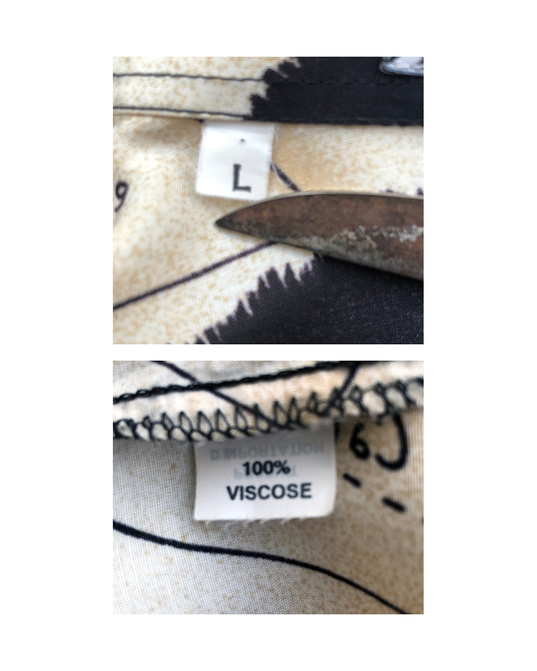 ITALIA ETNIC Camicia in Viscosa
