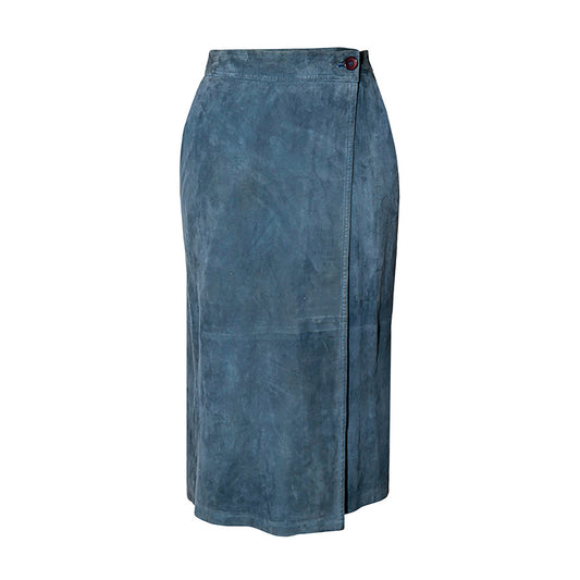 PANCALDI Gonna in Camoscio