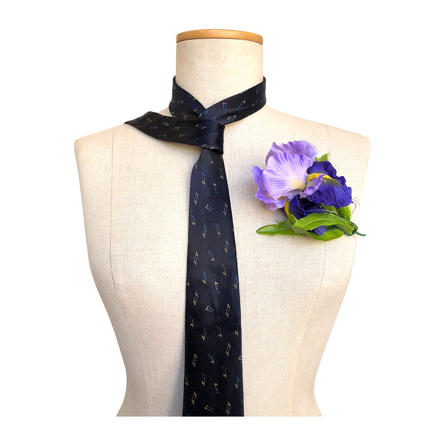 FENDI Cravatta in Seta Pura