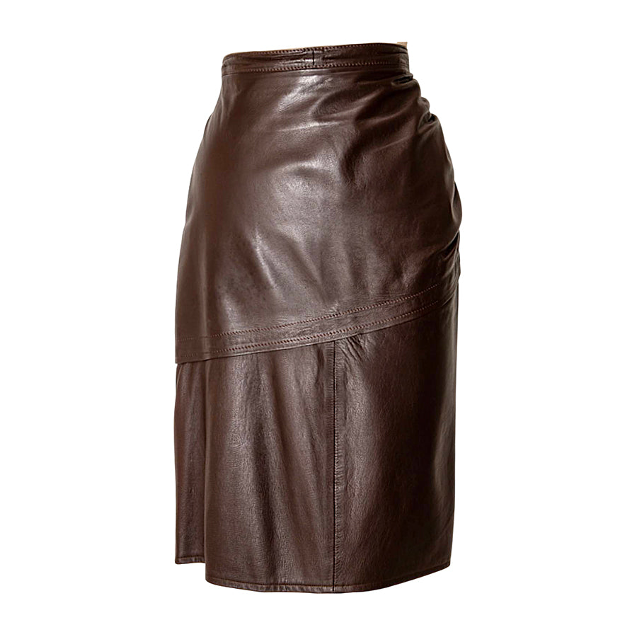 VINTAGE UNSIGNED Gonna in Pelle