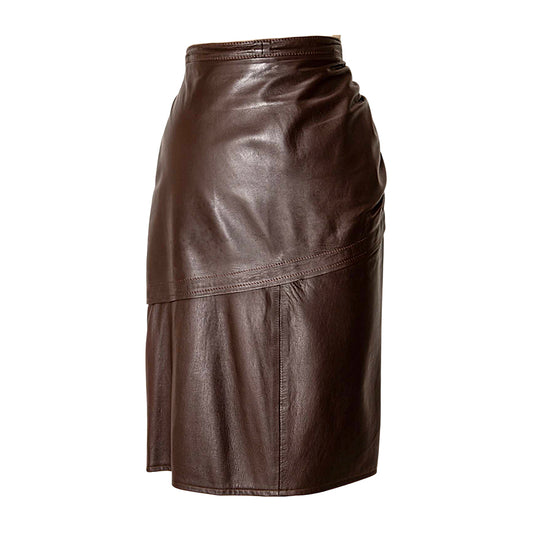 VINTAGE UNSIGNED Gonna in Pelle