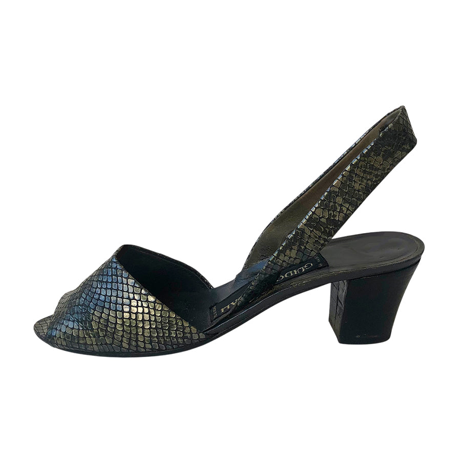 GUIDO PASQUALI Slingback in Rettile