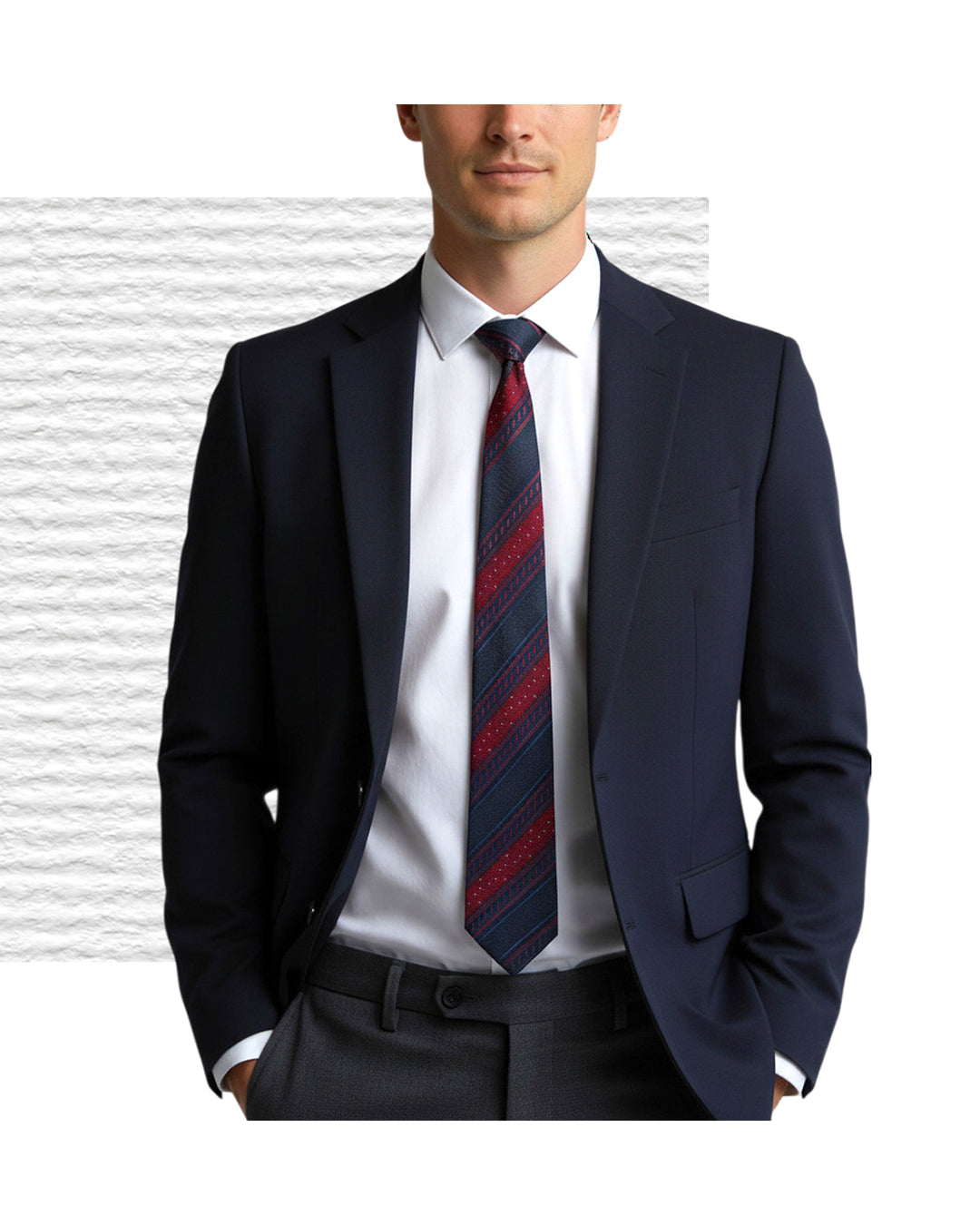 TRUSSARDI Cravatta in Seta Pura