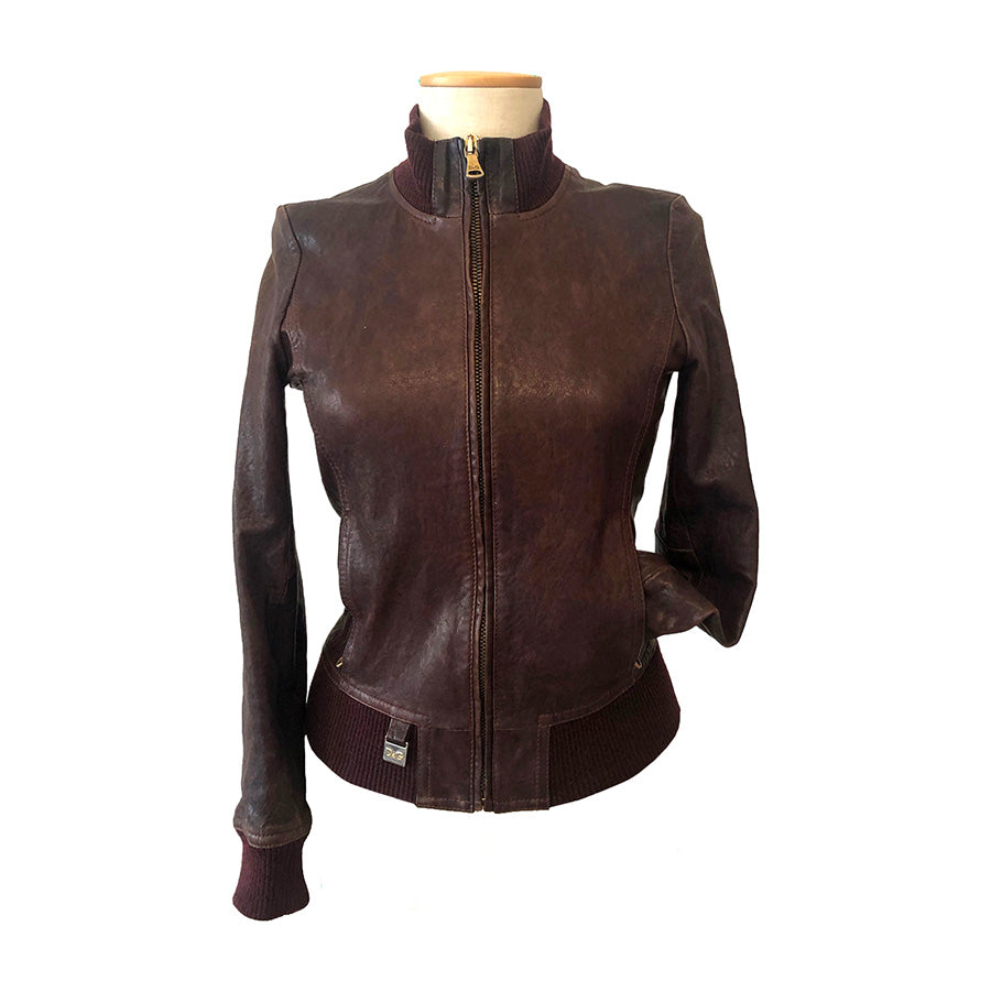 DOLCE&GABBANA Chiodo in Pelle