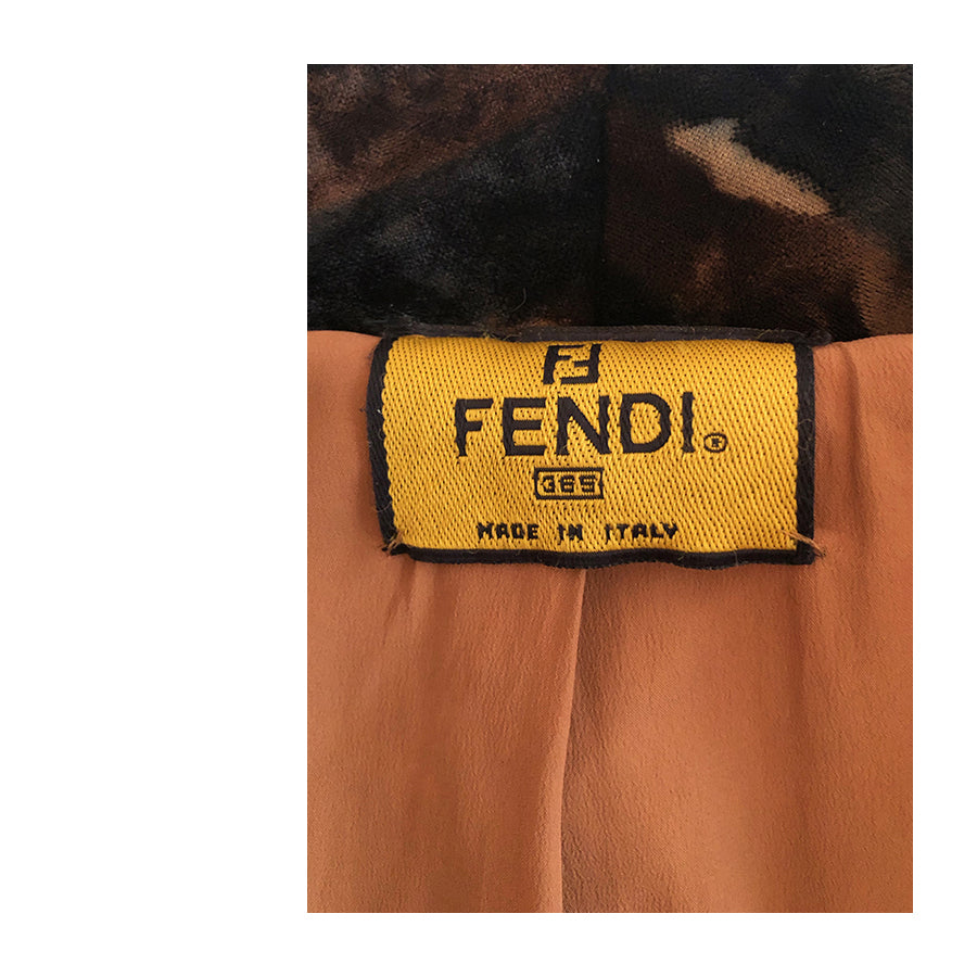 FENDI Giaccone in Ecopelliccia