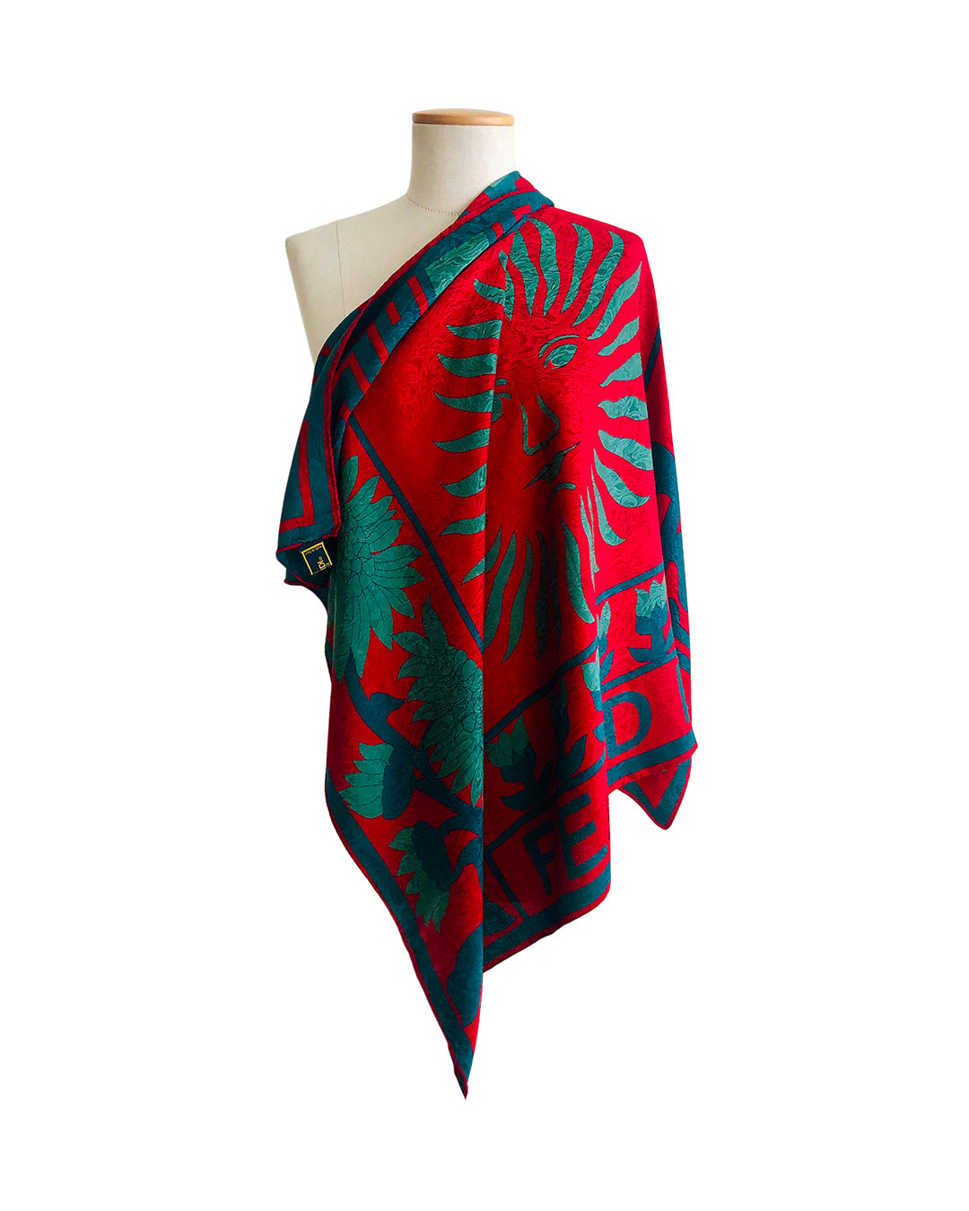 FENDI Maxi Foulard in Seta