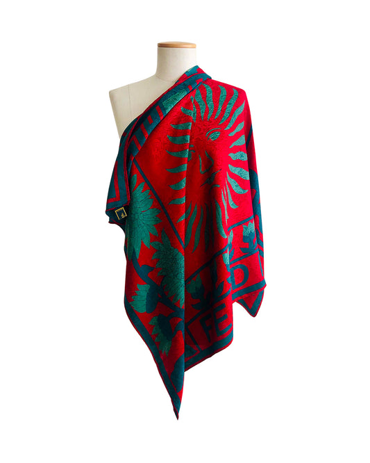 FENDI Maxi Foulard in Seta