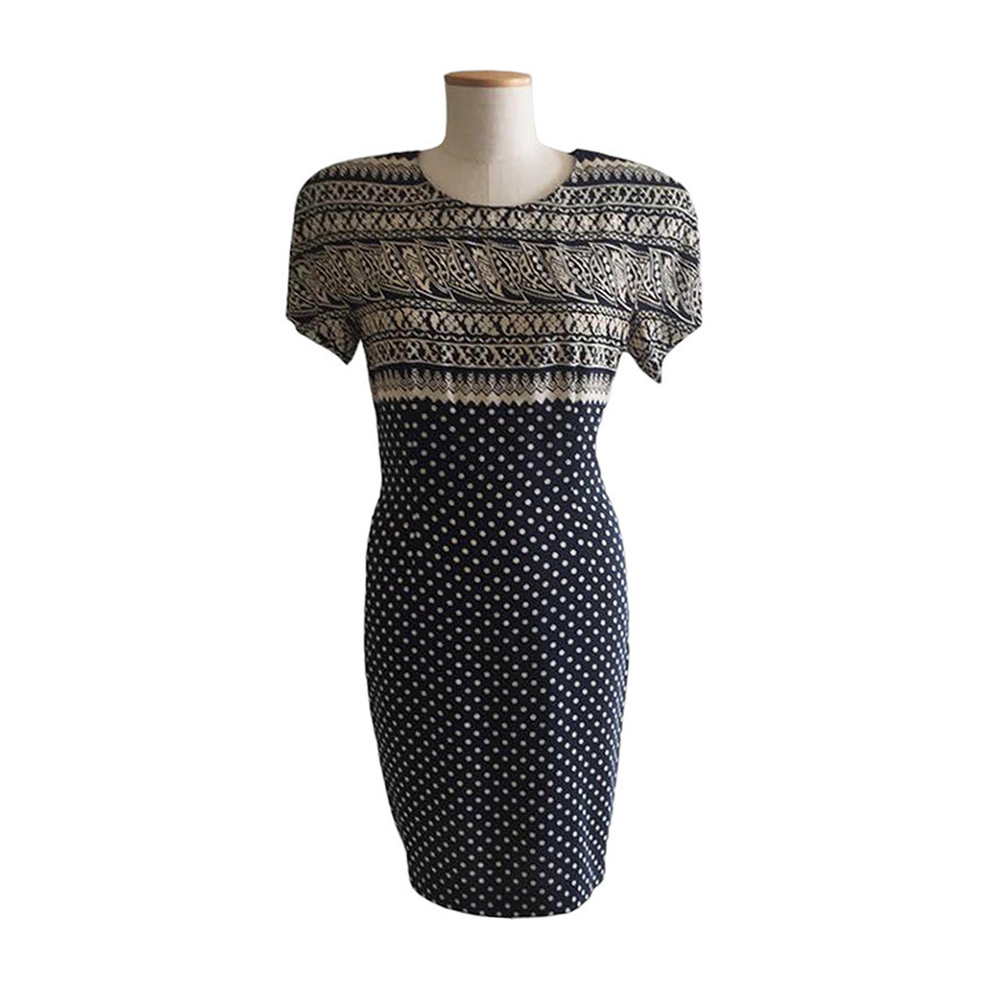 FIORELLA RUBINO & MILA SCHÖN Abito in Seta