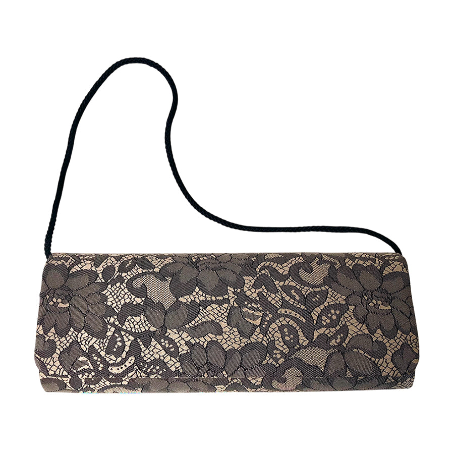 VINTAGE UNSIGNED Clutch in Pizzo