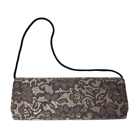 VINTAGE UNSIGNED Clutch in Pizzo