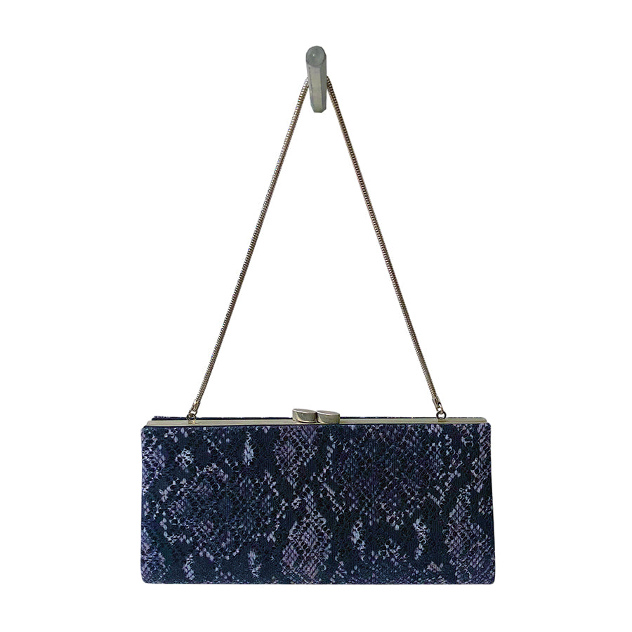 VINTAGE UNSIGNED Pochette con Catena