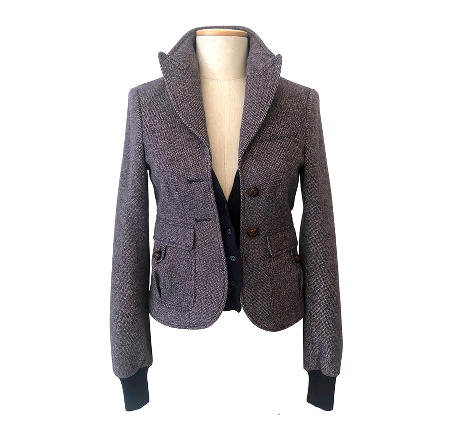 LIU JEANS Giacchino in Lana