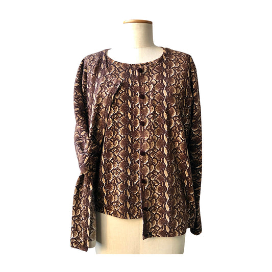 RENATO BALESTRA Twin Set Animalier