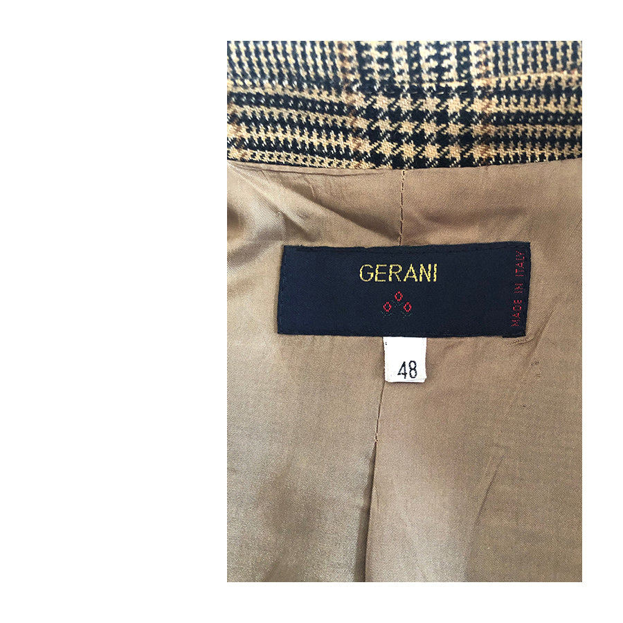 GERANI Blazer in Lana e Cachemere