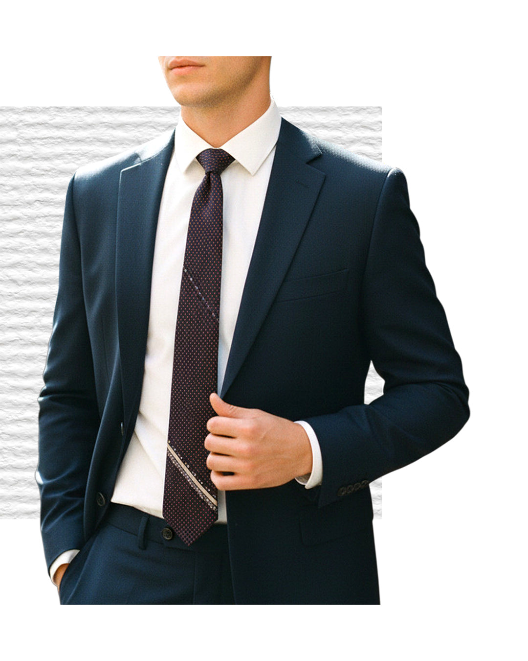 PIERRE CARDIN Cravatta in Seta Pura