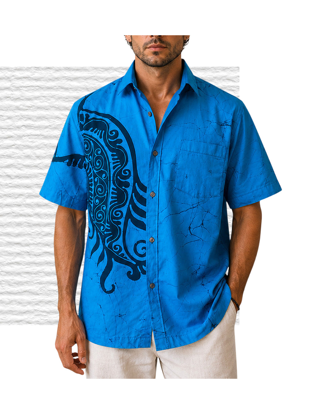 STANLEY BATIK Aloha Shirt