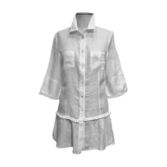 KRIZIA POI Miniabito in Lino