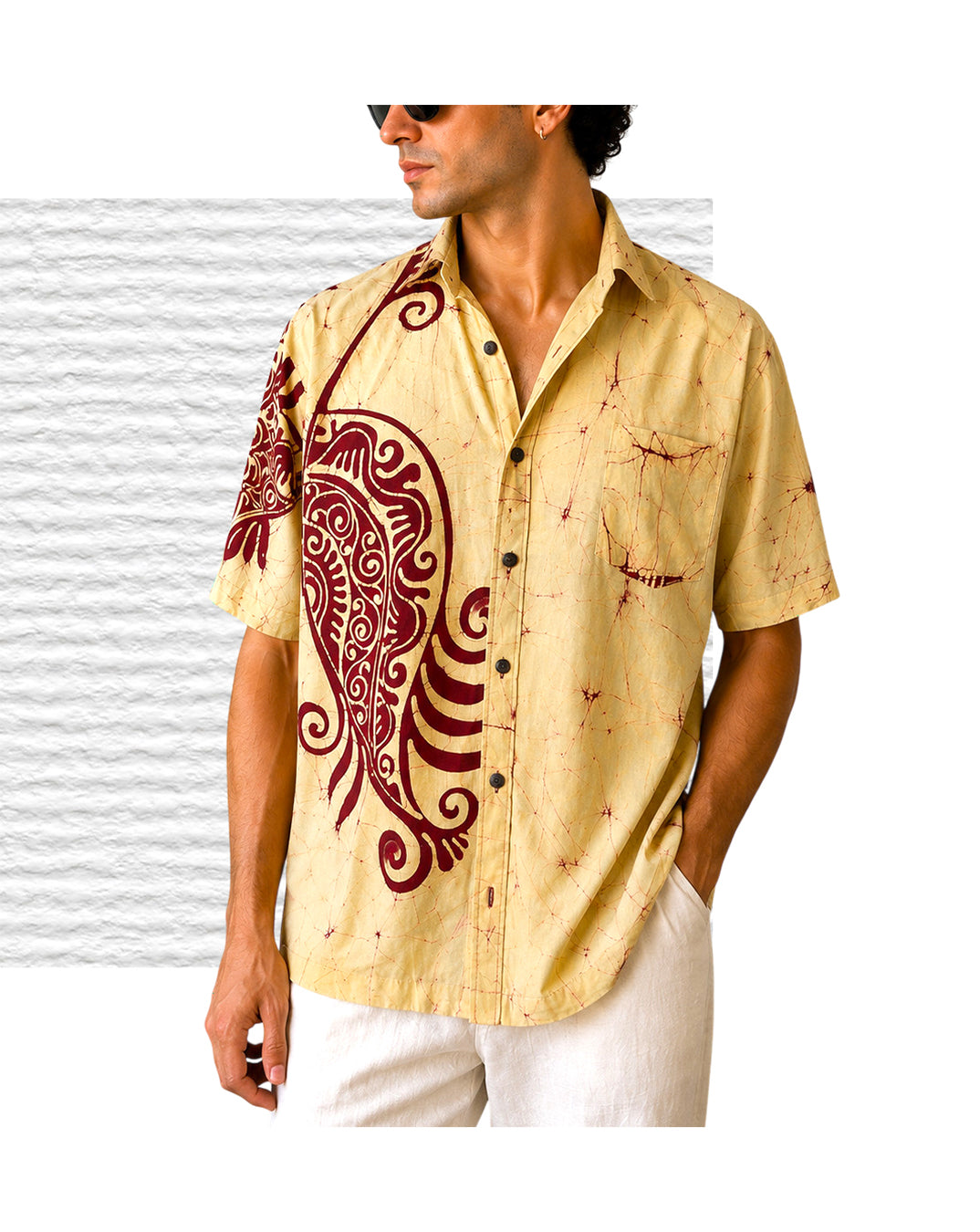STANLEY BATIK Aloha Shirt