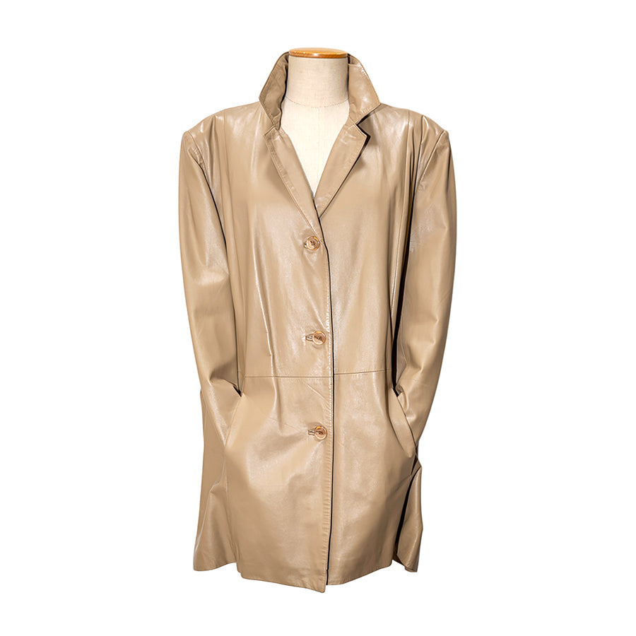 MARINA RINALDI BASIC Giacca in Pelle