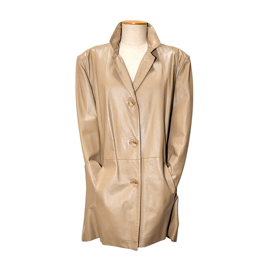 MARINA RINALDI BASIC Giacca in Pelle