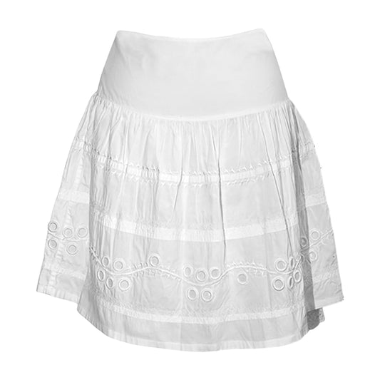 LUISA SPAGNOLI Gonna in Sangallo