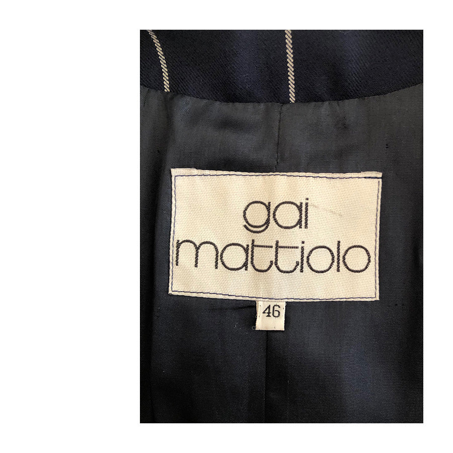 GAI MATTIOLO Tailleur Gessato