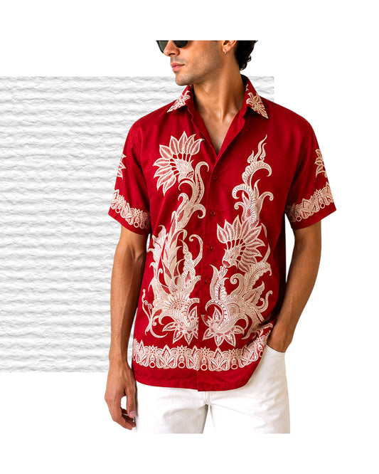 H. LANDERS Aloha shirt