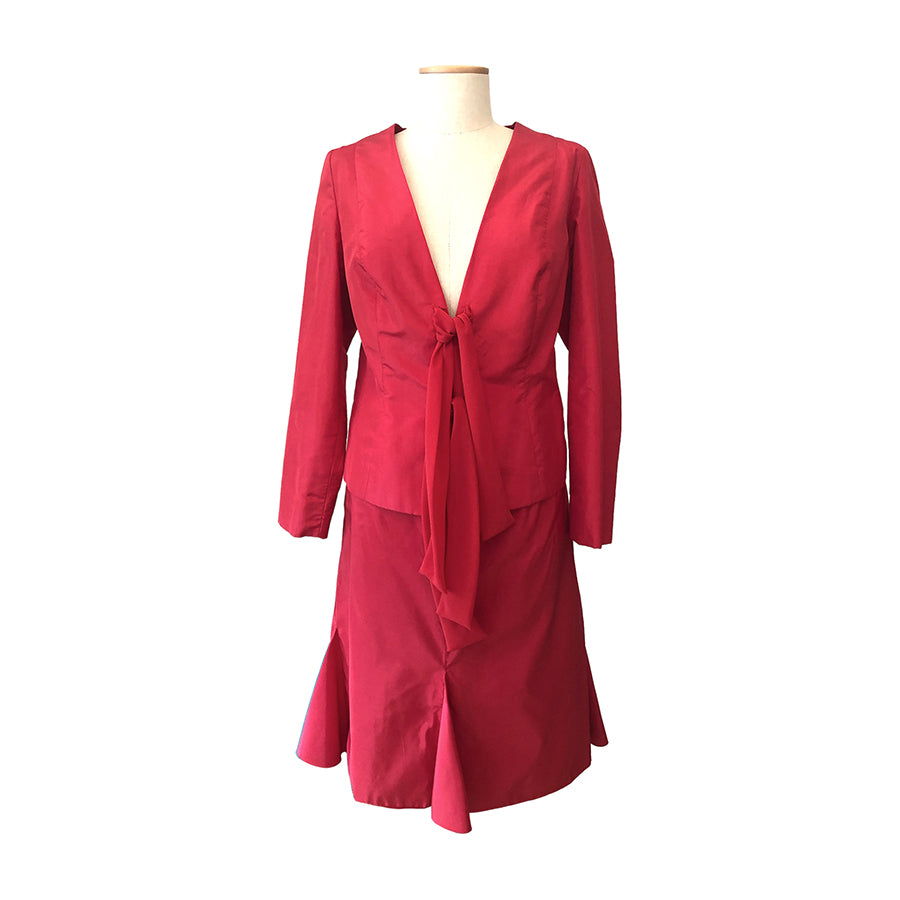 VINTAGE SARTORIALE Completo in Taffetà di Seta